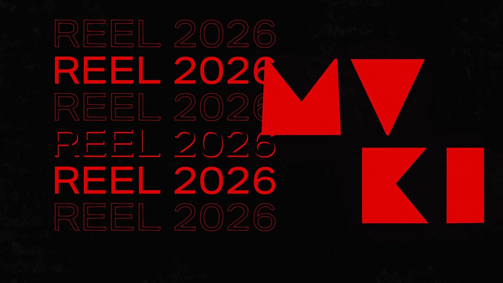 MUKI Showreel 2026 – Motion Design, Animation und Film